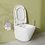 Geberit  UP320 toiletset + Sigma20 drukpaneel wit met VitrA compact rimless wandcloset