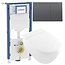 Villeroy & Boch ViClean-I 200 Douche-WC Set met Geberit UP320 en Sigma70 Gunmetal