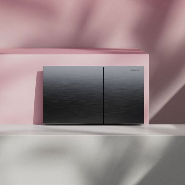 Villeroy & Boch ViClean-I 200 Douche-WC Set met Geberit UP320 en Sigma70 Gunmetal