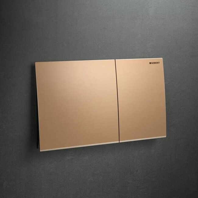 Villeroy & Boch ViClean-I 200 Douche-WC Set met Geberit UP320 en Sigma70 - Rosegoud