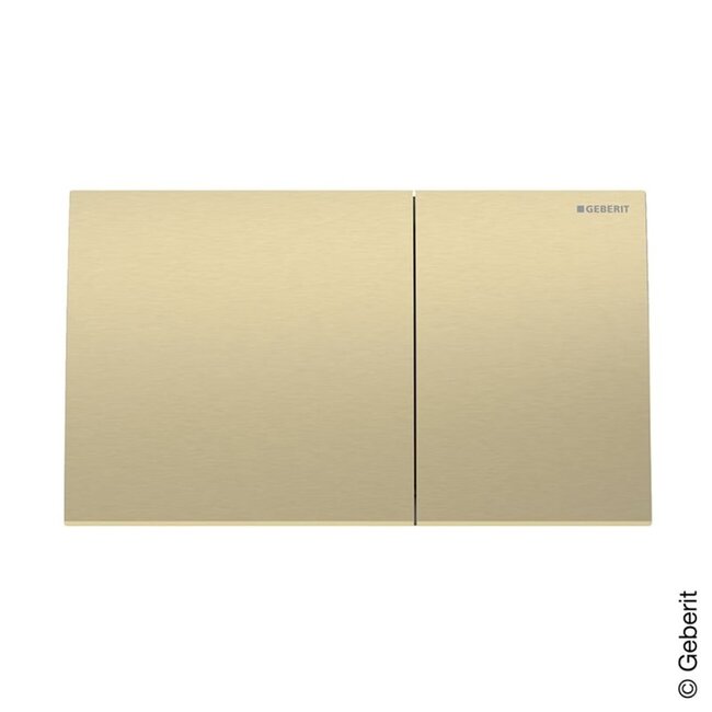 Villeroy & Boch ViClean-I 200 Douche-WC Set met Geberit UP320 en Sigma70 - Messing goud