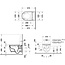 SensoWash Starck F Lite bidet pack compleet met wandcloset diepspoel rimless 37.8x57.5cm