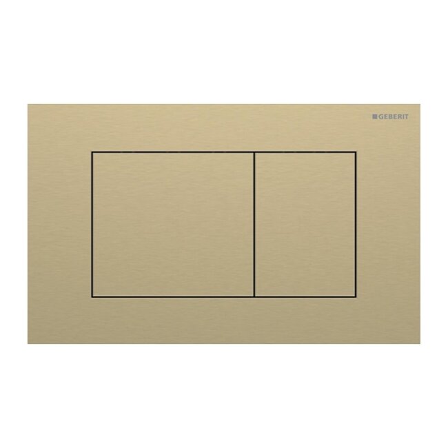 Vitra V Care Essential met Geberit UP320 Sigma40 drukplaat. Compleet toiletset-Goud