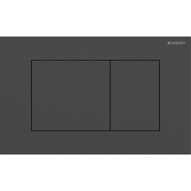 Vitra V Care Comfort 1.1 met Geberit UP320 Sigma40 drukplaat. Compleet Japanse WC- Zwart