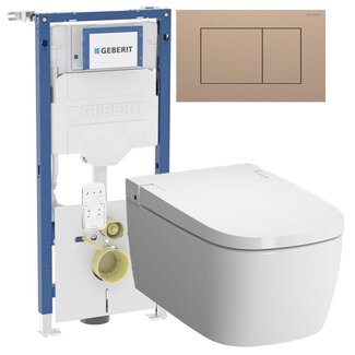 Vitra V Care Comfort UP320 Japanse wc-rosegoud