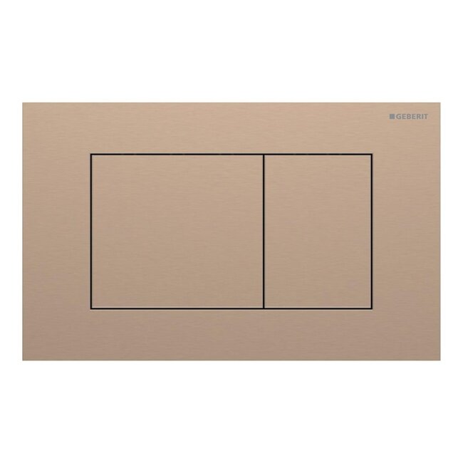 Vitra V Care Prime met Geberit UP320 Sigma40 drukplaat rosegoud. Compleet douche WC