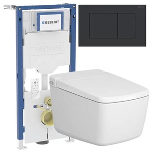 Vitra V Care Prime UP320 douche wc-zwart