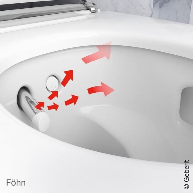 Geberit  AquaClean Mera Comfort Bidet-WC – Incl. UP320 en Sigma 40
