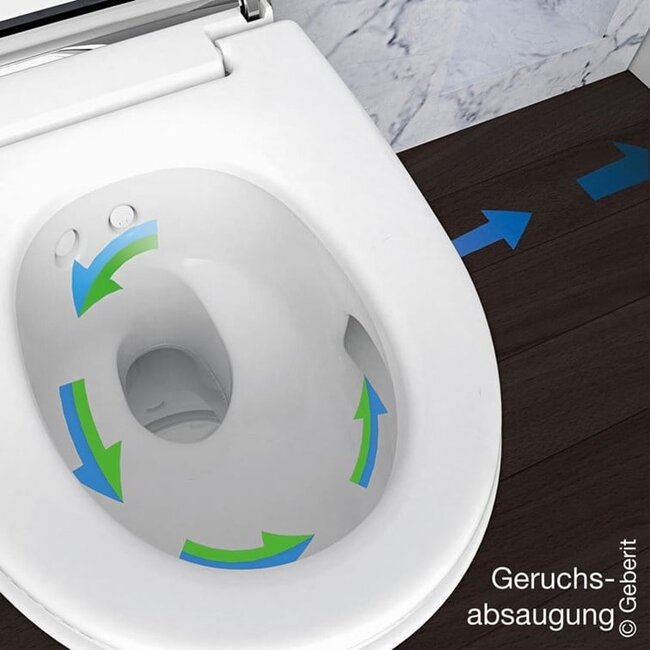 Geberit  AquaClean Mera Comfort – Complete Bidet-WC Set