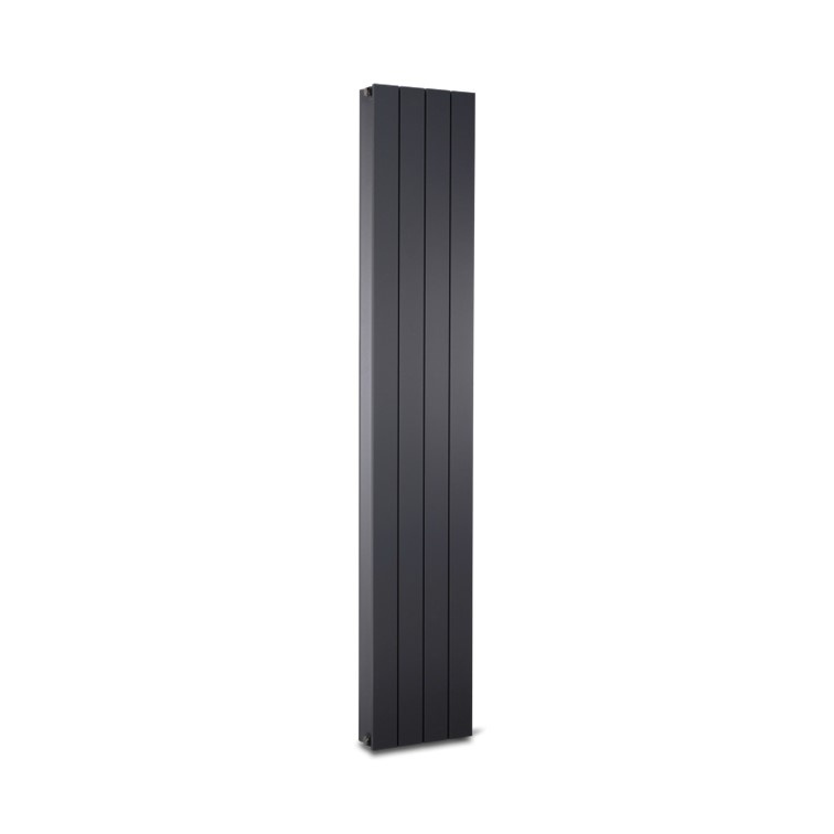 Design Radiator Laag Design Radiator Vertical – Recht | 32 cm breed – Mat Zwart - Sanitear