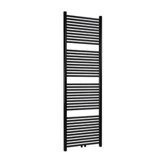 handdoekradiator 55cm breed mat zwart