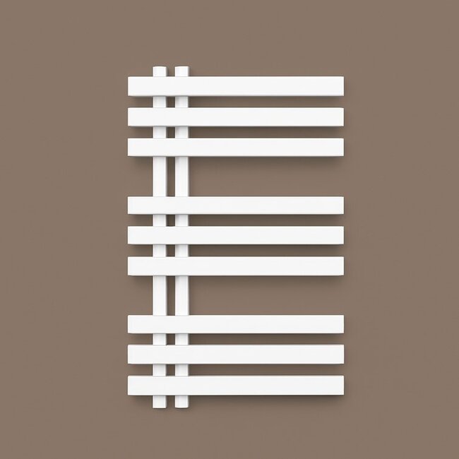 Sanitear Design Badkamer Radiator 60x100cm Wit – Recht T6 | 353 Watt | Droge Handdoeken & Stijlvolle Verwarming