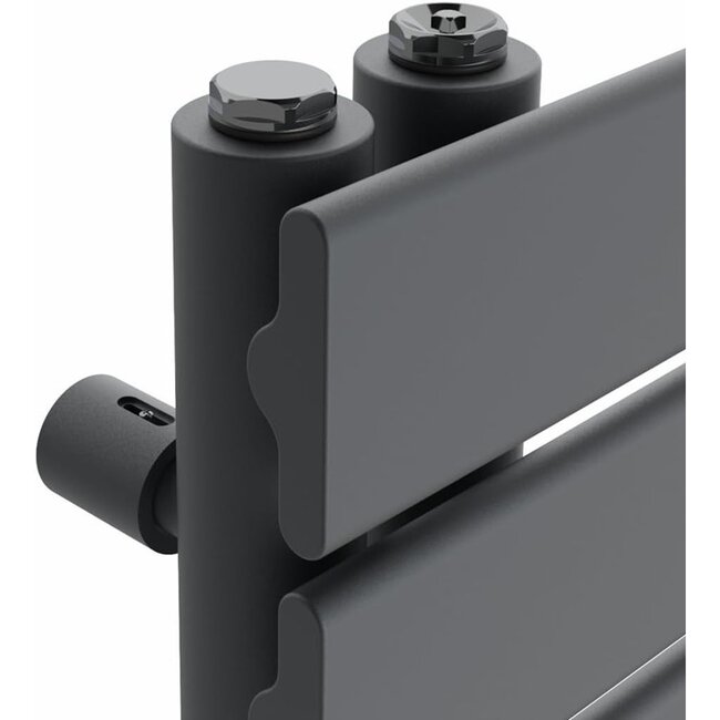 Sanitear Design radiator 40 x 160cm I verticaal- Mat antraciet