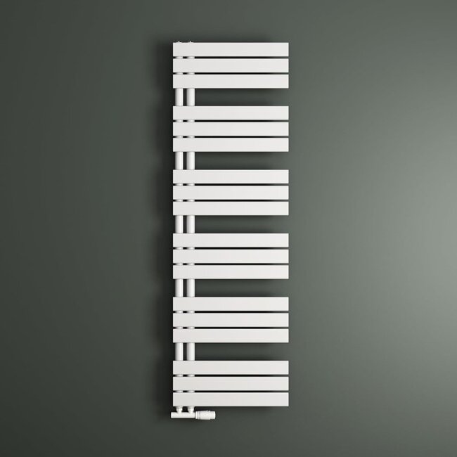 Sanitear Handoekradiator Mat Wit 60 x 160cm I verticaal