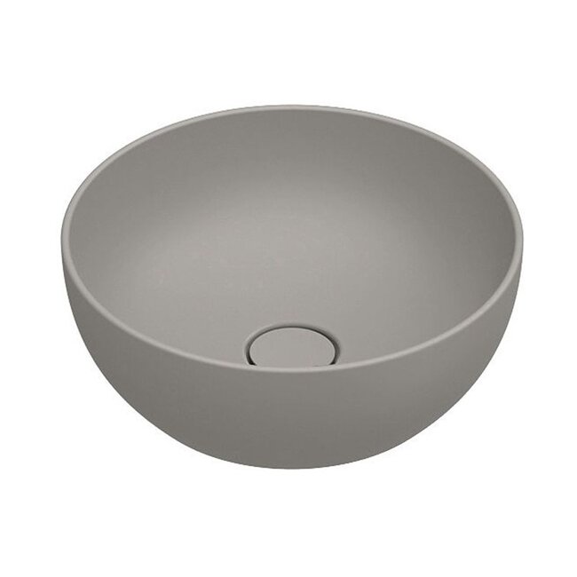 Catalano  Ronde Waskom Tortora Ø32 cm – Keramiek in Mat zand grijs Afwerking