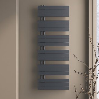 Sanitear Design Radiator Verticaal 40 cm Breed – Antraciet