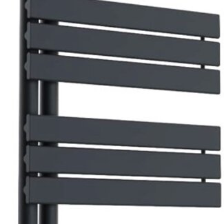 Sanitear Smalle  badkamer radiator 60 cm breed -zwart