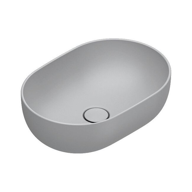 Catalano  Sfera Waskom ovaal 50cm. Keramiek – Mat Cement kleur