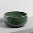Opzetwastafel -Rond – Ø 43 x 19 cm – groen keramiek