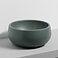 Tino Opzetwastafel Rond – Ø 43 x 19 cm – Mat -Keramiek - Groen
