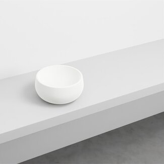 Mini waskom Ø 30cm mat wit