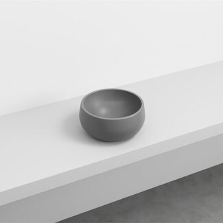 Mini waskom Ø 30cm mat antraciet