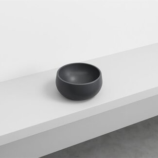 Mini waskom Ø 30cm mat zwart