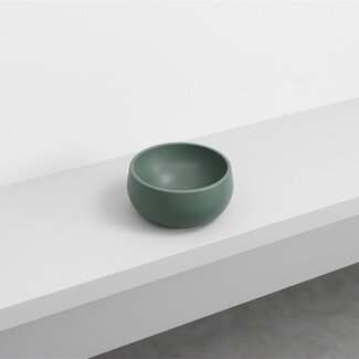 Mini waskom Ø 30cm mat groen