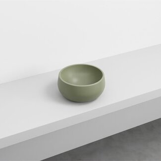 Mini waskom Ø 30cm mat army groen