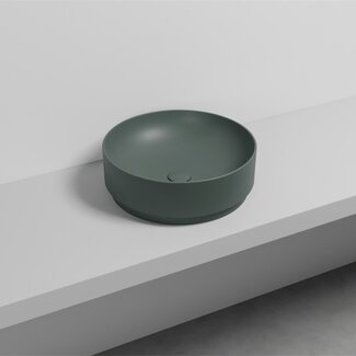 Waskom rond 45 cm mat groen