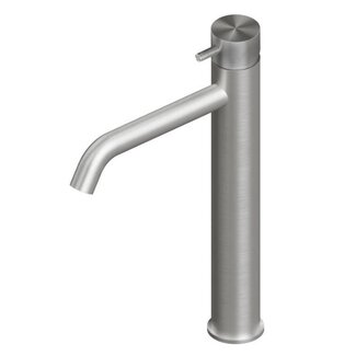 RVS wastafelkraan opbouw