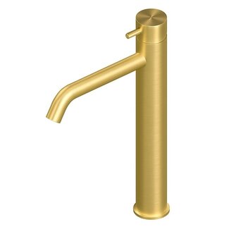 Gaboli Fratelli   RVS materiaal wastafelkraan opbouw  messing goud
