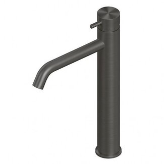 Gaboli Fratelli   wastafelkraan opbouw verhoogd gunmetal antraciet
