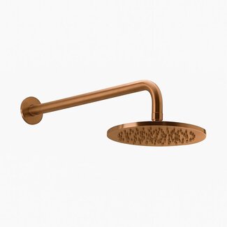 Gaboli Fratelli   Regendouche 30 cm – Geborsteld Koper