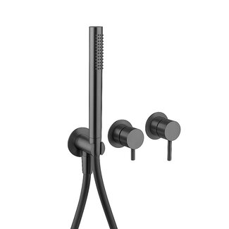 Gaboli Fratelli   Inbouw Douchekraan RVS 316 – Gunmetal Set