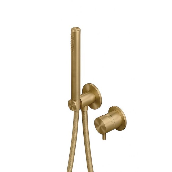 Inbouw Douchekraan – Geborsteld Messing