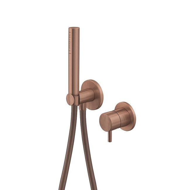 Inbouw Douchekraan – Geborsteld Koper