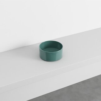 Mini waskom 25 cm groen rond