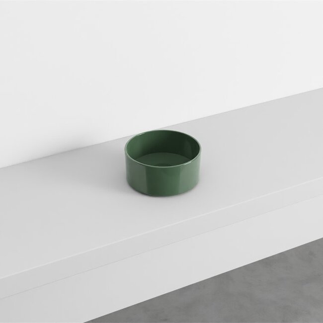 Mini waskom army groen Ø 25 x 11,5cm -  Ruimtewinnend