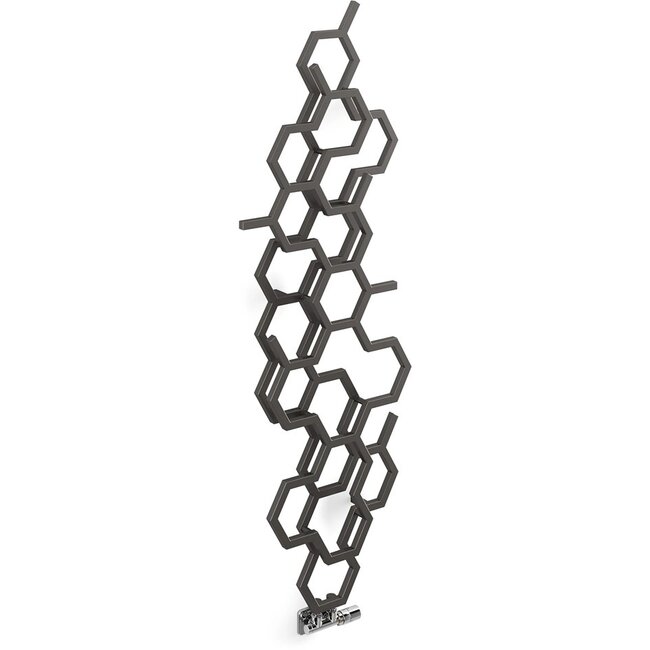 Terma  Hex Design Radiator 1700 x 573 mm - Verticaal - Gunmetal antraciet