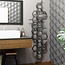 Hex Design Radiator 1700 x 573 mm - Verticaal - Gunmetal antraciet