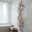 Terma  Hex Design Radiator 1700 x 573 mm - Verticaal - Rosé Koper - Moderne Wandradiator