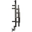 Terma  Hex Designradiator Horizontaal 502 x 1126 mm – Gunmetal Antraciet – Enkel Paneel – Moderne Wandradiator