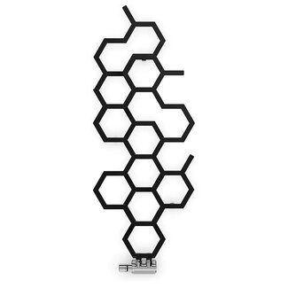 Terma  Radiator Hex 1220mm x 486mm zwart