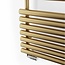 Rolo Handdoekradiator Messing 590x900 mm | Luxe Verwarming