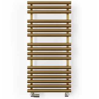Rolo Handdoekradiator Messing 520 x 1085 mm