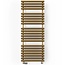 Terma  Rolo Handdoekradiator Rolo 520 x 1360 mm  Messing Goud met Radiatorkraan