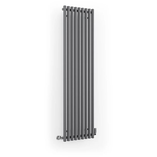 Terma  Rolo Room Handdoekradiator 480x1800 mm – Antraciet | Design Radiator voor Badkamer of Toilet