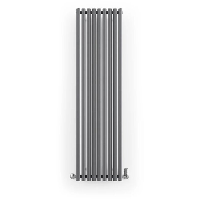 Terma  Rolo Room Handdoekradiator 480x1800 mm – Antraciet | Design Radiator voor Badkamer of Toilet