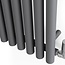 Terma  Rolo Room Handdoekradiator 590x1800 mm – Antraciet | Design Radiator Badkamer